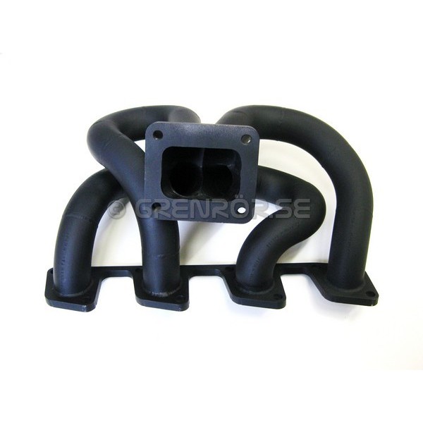 Exhaust manifold Volvo 8V svart 740/ 940 mild steel