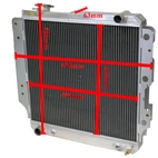 Radiator Jeep Wrangler 87-06
