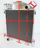 Radiator Ford Model A 28-29