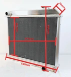Radiator Pontiac 61-66, Oldsmobile 65-66, Chevrolet Pickup 63-66