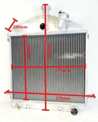 Radiator T-Ford 17-23 Chevrolet