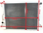 Radiator Ford Mustang V8 05-14