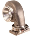 T3 V-Band Adapter Flange Stainless Garrett GT / GTX / G-series