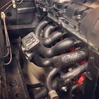 CMR Exhaust manifold Volvo 740/940 5cyl Straight mount mild steel