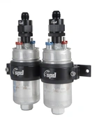 SPD V2 check valve full flow M12x1.5 - AN8 black