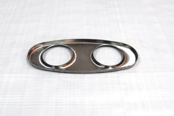 Endplate 100/240-2x63 for Silencer SS RF