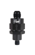SPD V2 check valve full flow AN6 - AN8 black