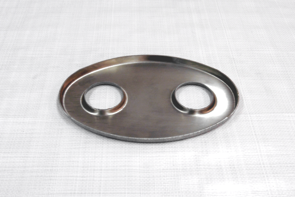 Endplate 140/220-2x45 for Silencer SS RF