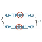 Intake gasket Chevrolet 262-400 1969-88 (HRB)