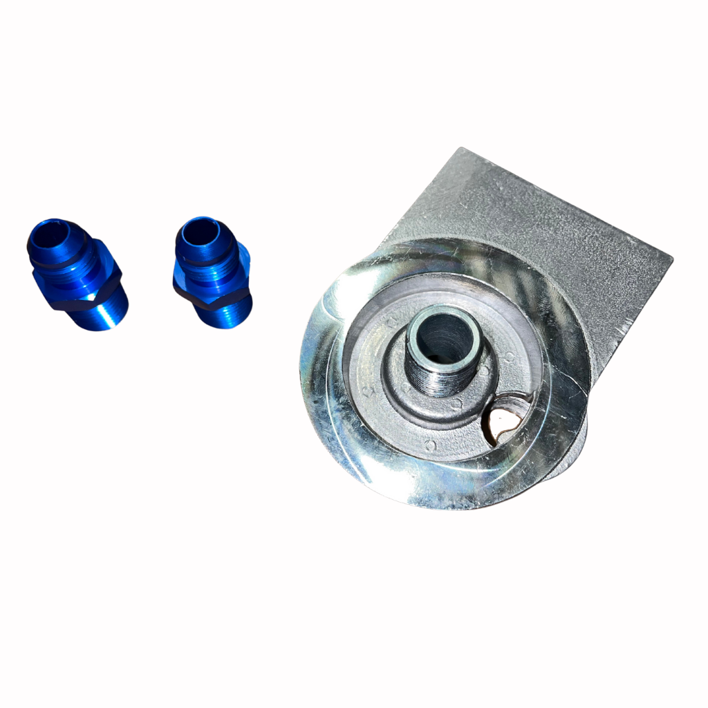 Remote oil filter bracket Top connection