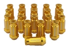 Wheel Nut Aluminum Gold M12x1,25 (50mm)