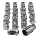 Wheel Nut Aluminum Silver M12x1,5 (39mm)