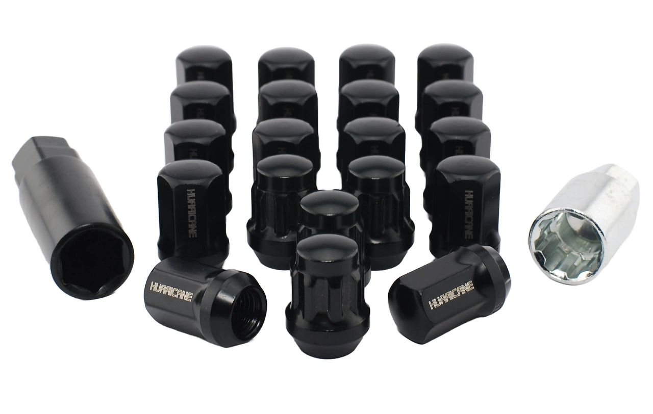 DEMO Wheel Nut Black M12x1,25 (32mm)