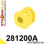Tuleja stabilizatora przedniego Strongflex Nissan Micra K11