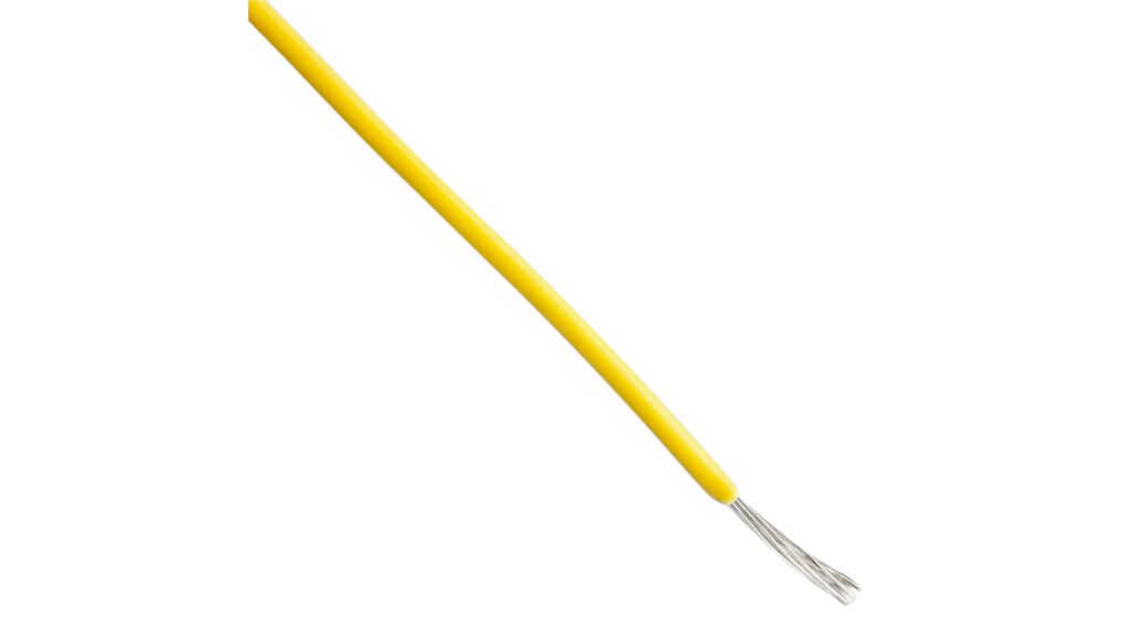 Motorsport kabel Yellow AWG 18