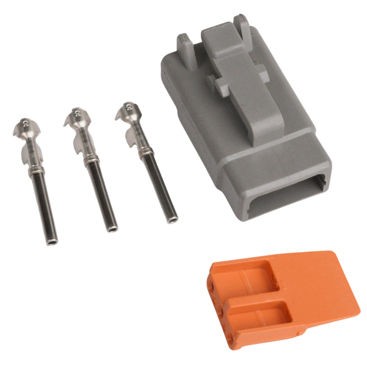 Złącze gniazdo 3-pinowe serii DTM Męskie