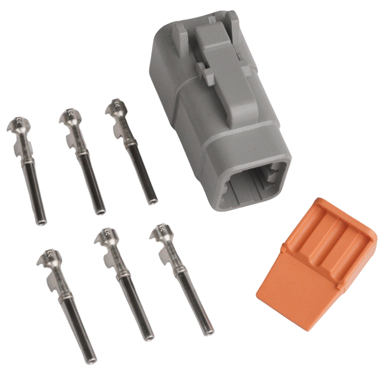 Złącze gniazdo 6-pinowe serii DTM Męskie