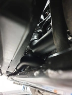 Volvo S60 V60 XC60 V90 S90 XC90 SPA Zestaw intercoolera Diesel Niebieski wąż