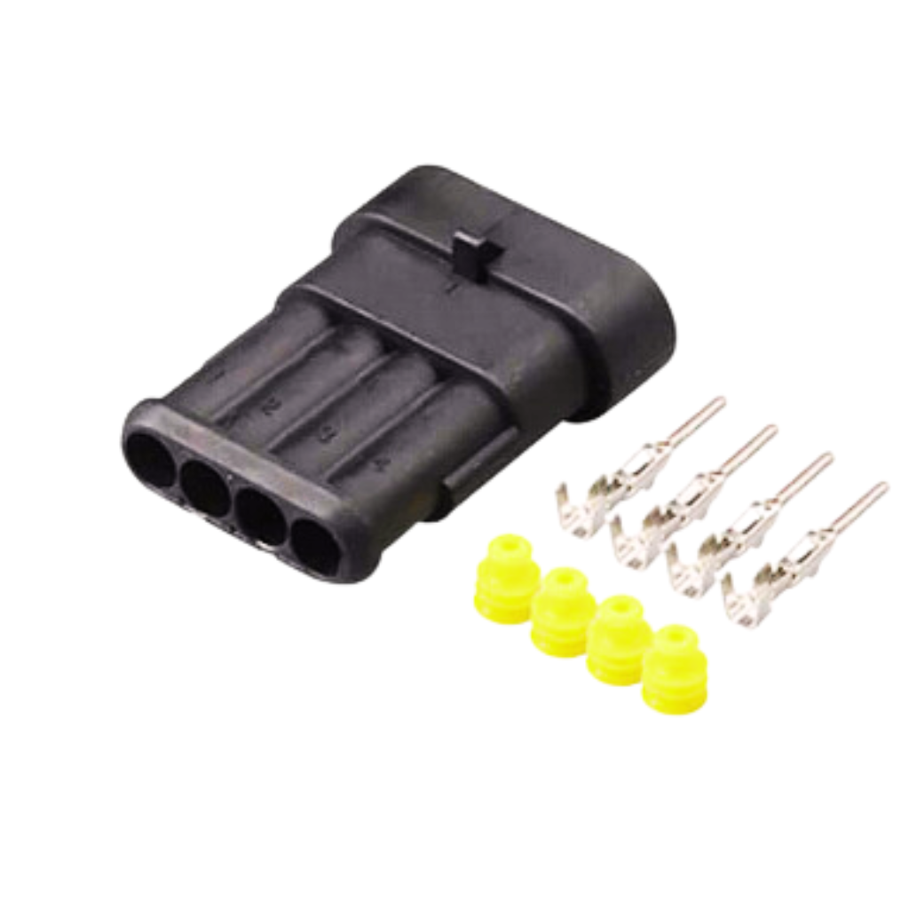 Connector 4-pin Superseal female