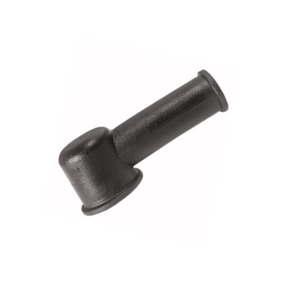 Osłona bieguna/osłona zacisków Czarna 25x10mm