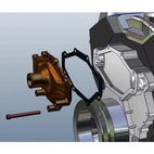 Adapter pompy wodnej GM Holden 253-308
