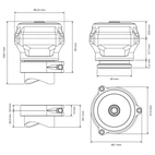Zawór zrzutowy Nuke BOV50c 50mm