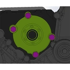 Adapter pompy wodnej Davies Craig Ford Coyote 5.0L