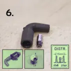 Zbuduj swój własny przewód zapłonowy (czarny)