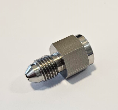 Adapter 3/8-24 - 1/8" NPT SS