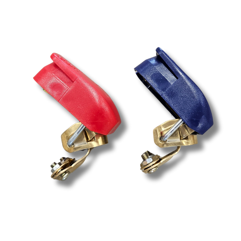 Zacisk zacisku akumulatora Szybka blokada Czerwony/Niebieski