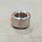 Zakrzywiona nakrętka lambda M18x1,5 Stal nierdzewna