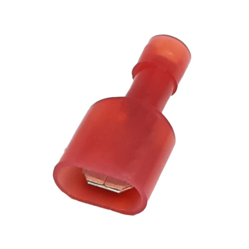 Płaski pin męski czerwony 0,5-1,5mm2 (10x)