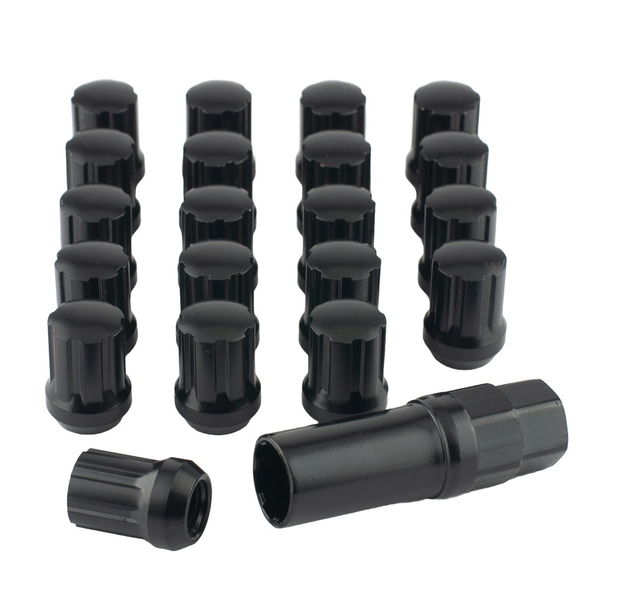 Nakrętka koła Zestaw blokujący model Czarny M12x1,5