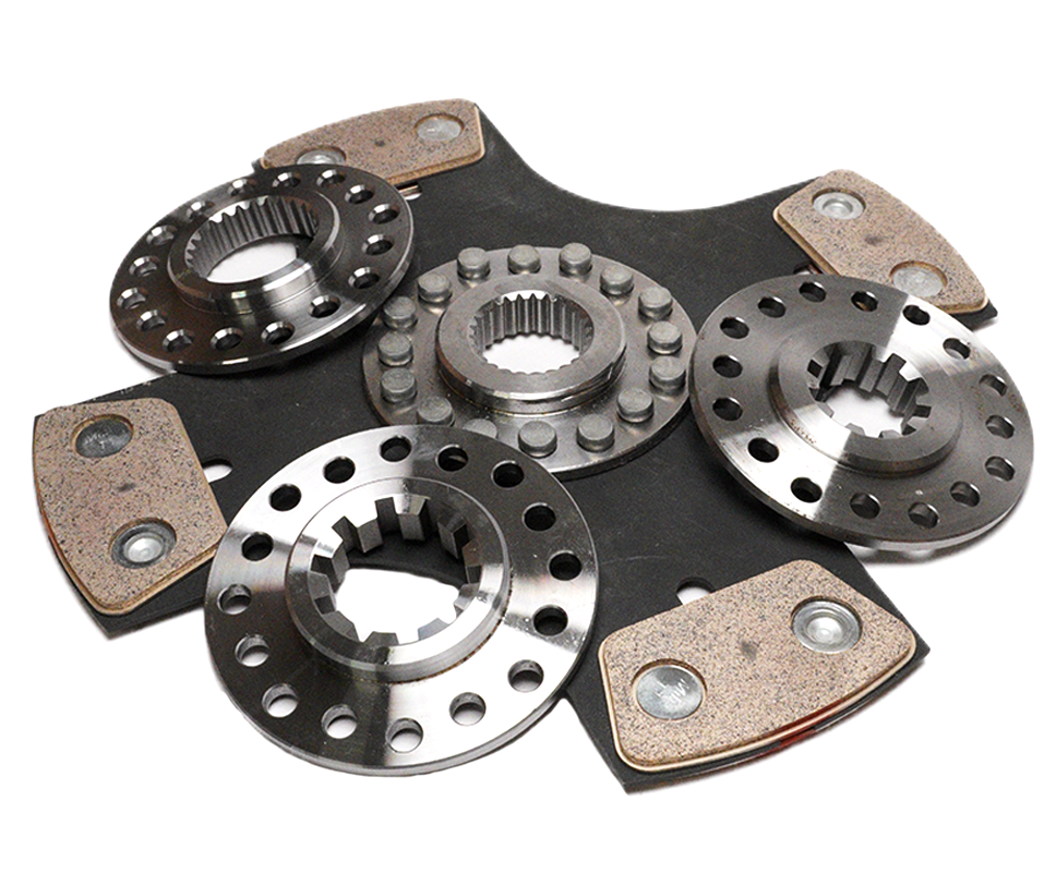 Volvo / Ford / Nissan / Saab 23x26mm Performance Sinter Clutch disc 4 puck 240mm