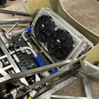 SPAL cooling fan 280mm / 11" suction