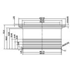 Garrett / Hurricane 3,5" turbo compressor hose adapter