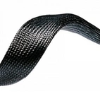 Braided heat protection sleeve for cables 6mm