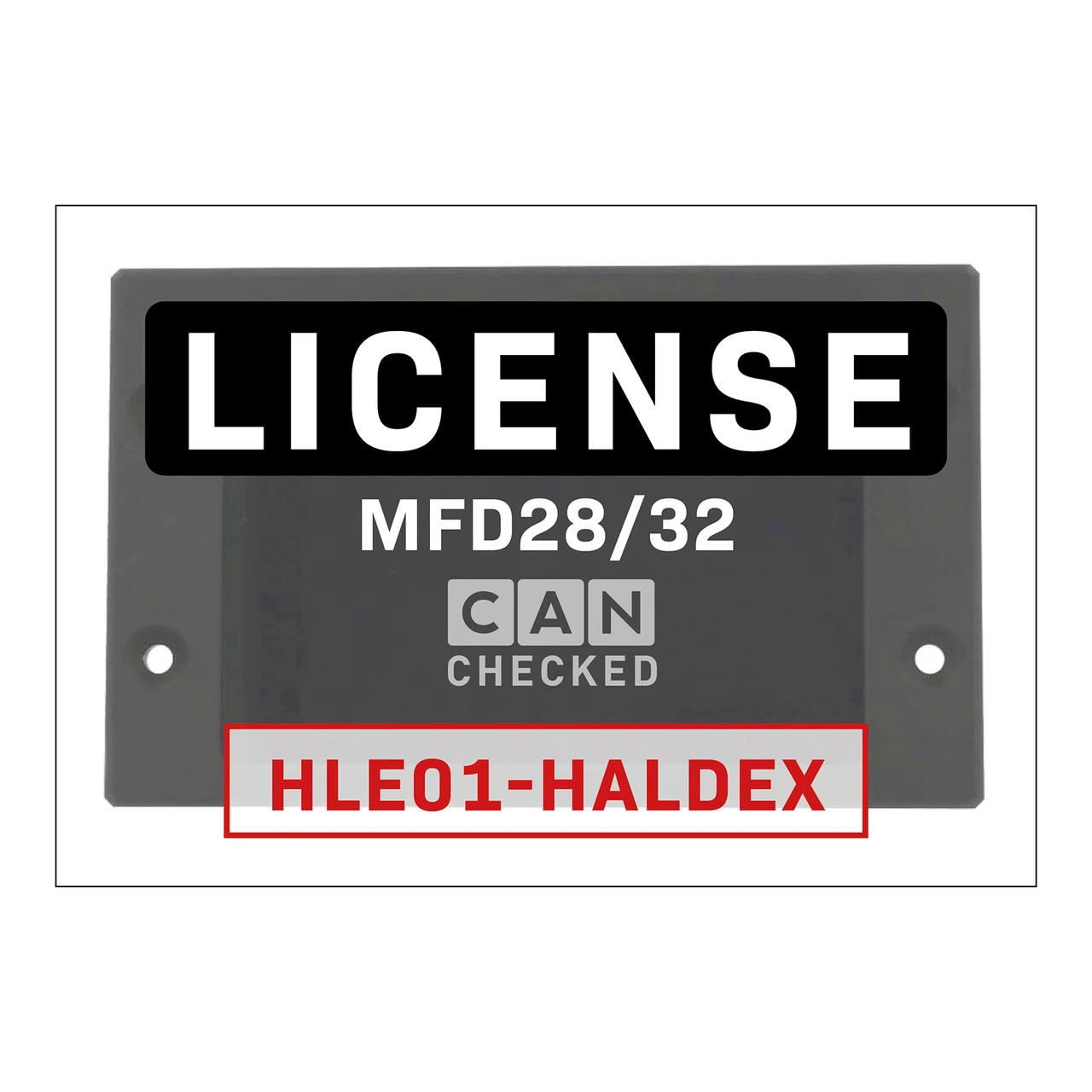 License - MFD28/32 HLE01 - Haldex Gen1/2