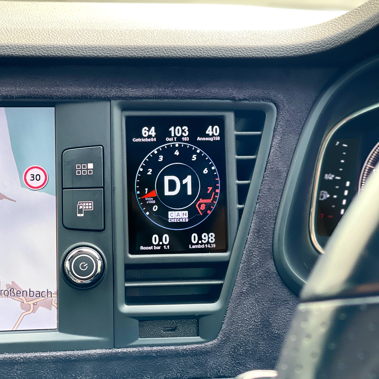 MFD28 Gen2 for Seat Leon/Cupra 5F RHD