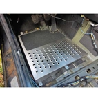 Podnóżki i płyty podłogowe BMW E46 ze stali nierdzewnej