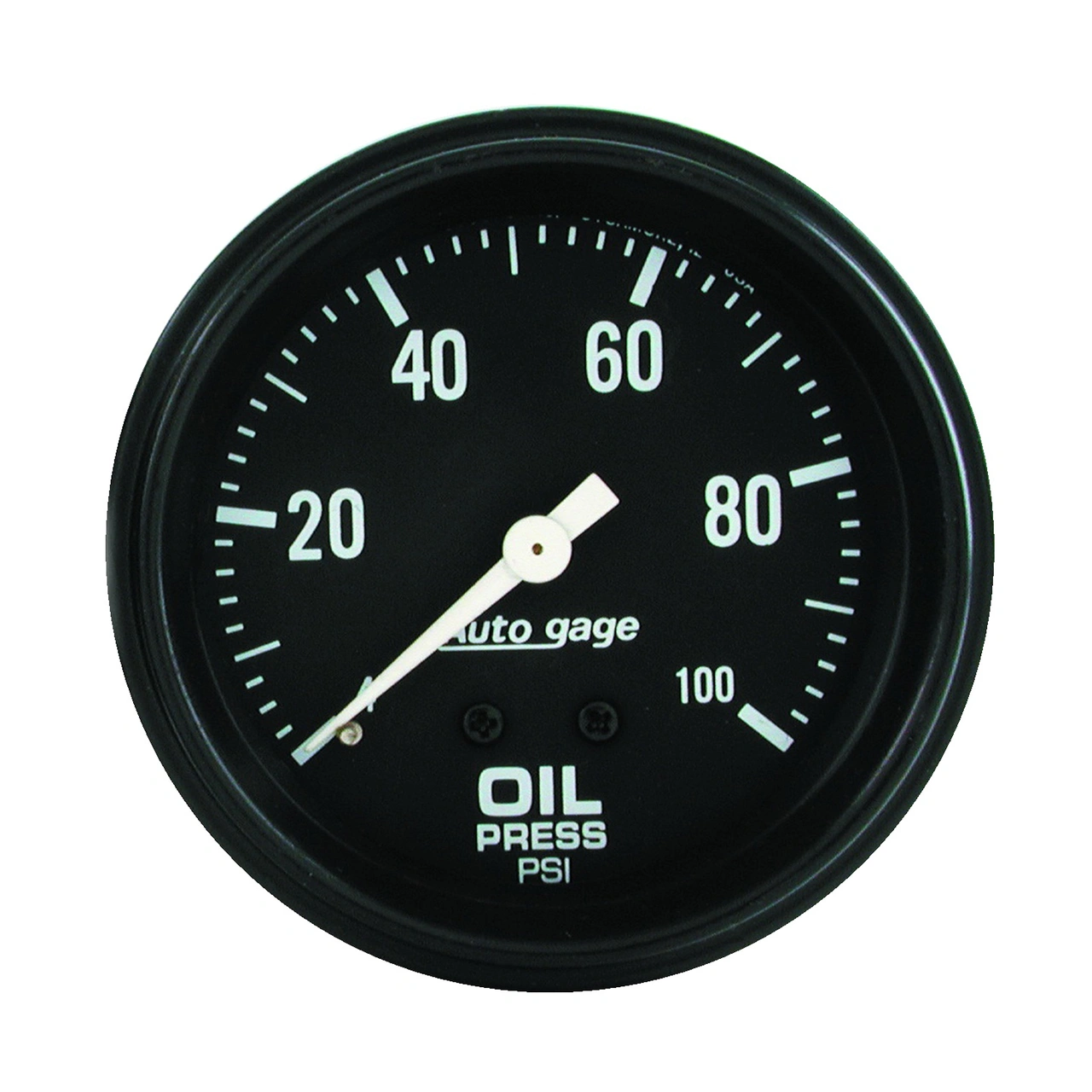 2-5/8" Oil Pressure, 0-100 Psi, Auto Gage