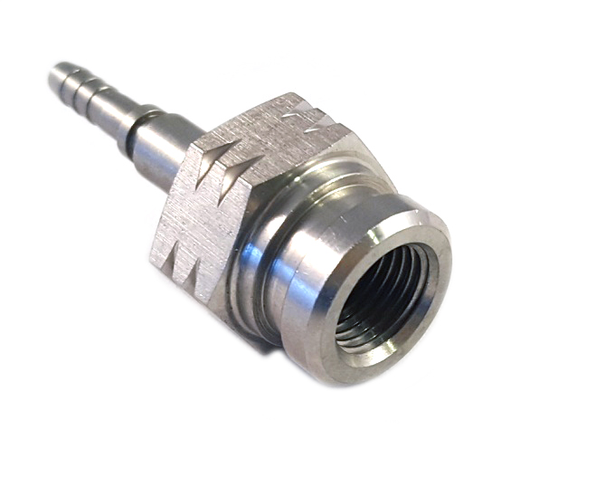 Złączka hamulcowa żeńska M12x1 Stal nierdzewna