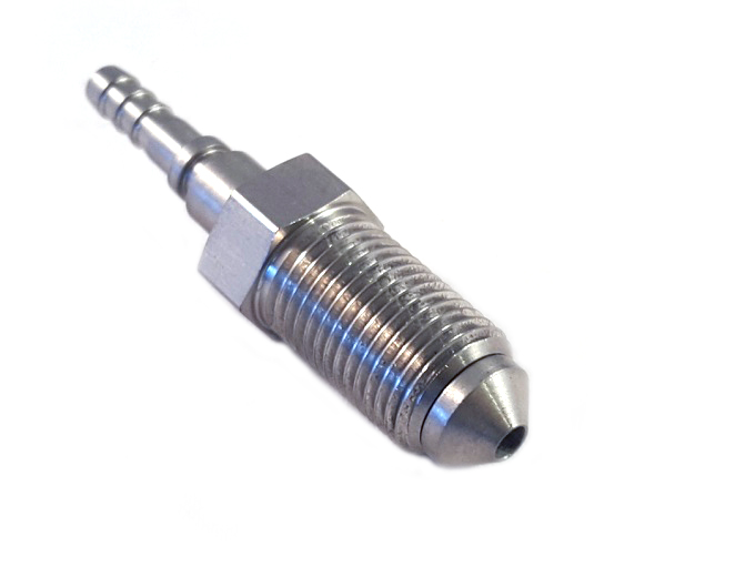 Złączka hamulcowa M10x1 męska ze stali nierdzewnej (obrotowa)