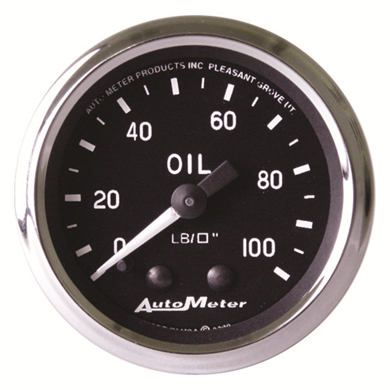 2-1/16" Oil Pressure, 0-100 Psi, Cobra