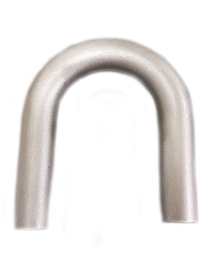 Bent tube 42,4x2,6 mild steel - 180 Degrees long radius