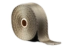 Exhaust wrap titanium 25mm