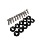 Podkładka wpuszczana ze śrubą / podkładka JDM Fender Czarna