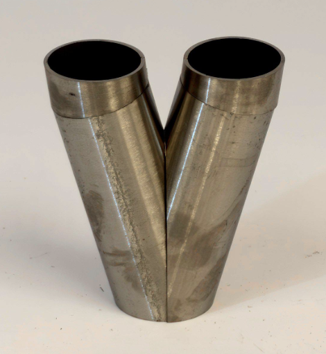 Kolektor Ø60,3mm 30° 2to1 ze stali nierdzewnej