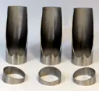 Kolektor Ø57,0mm 26° 3to1 ze stali nierdzewnej