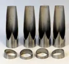 Collector Ø42.0mm 30° 4to1 Stainless